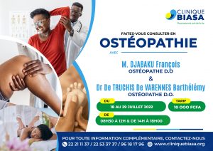 Lire la suite à propos de l’article Consultation Ostéopathie